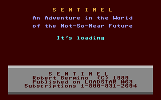 C64 GameBase Sentinel Loadstar/Softdisk_Publishing,_Inc. 1989