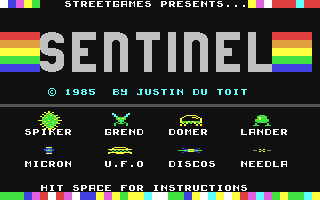 C64 GameBase Sentinel Street_Games 1985