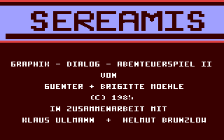 C64 GameBase Sereamis Ariolasoft 1985