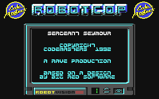 C64 GameBase Sergeant_Seymour_-_Robotcop Codemasters 1992