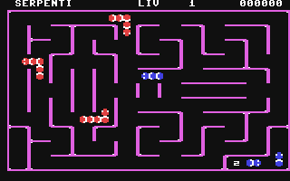 C64 GameBase Serpenti Linguaggio_Macchina/TuttoComputer 1985