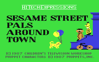 C64 GameBase Sesame_Street_-_Pals_Around_Town Hi_Tech_Expressions 1987