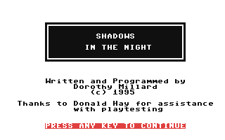 C64 GameBase Shadows_in_the_Night The_Adventure_Workshop 1995