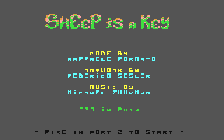 C64 GameBase Sheep_is_a_Key (Public_Domain) 2019