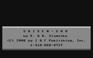 C64 GameBase Shisen-Sho Loadstar/J_&_F_Publishing,_Inc. 2000