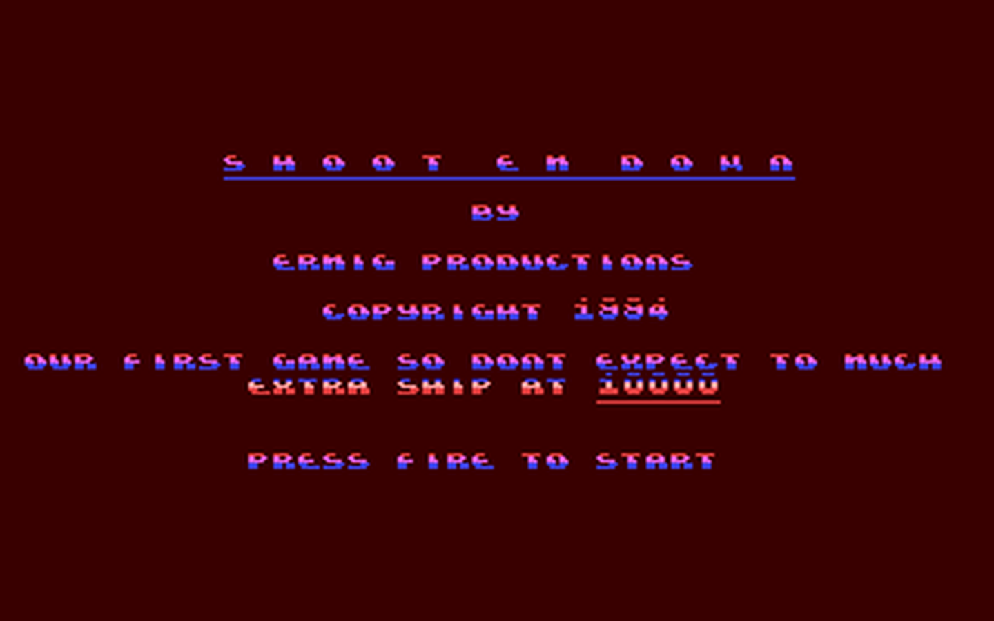 C64 GameBase Shoot_Em_Down (Created_with_SEUCK) 1994