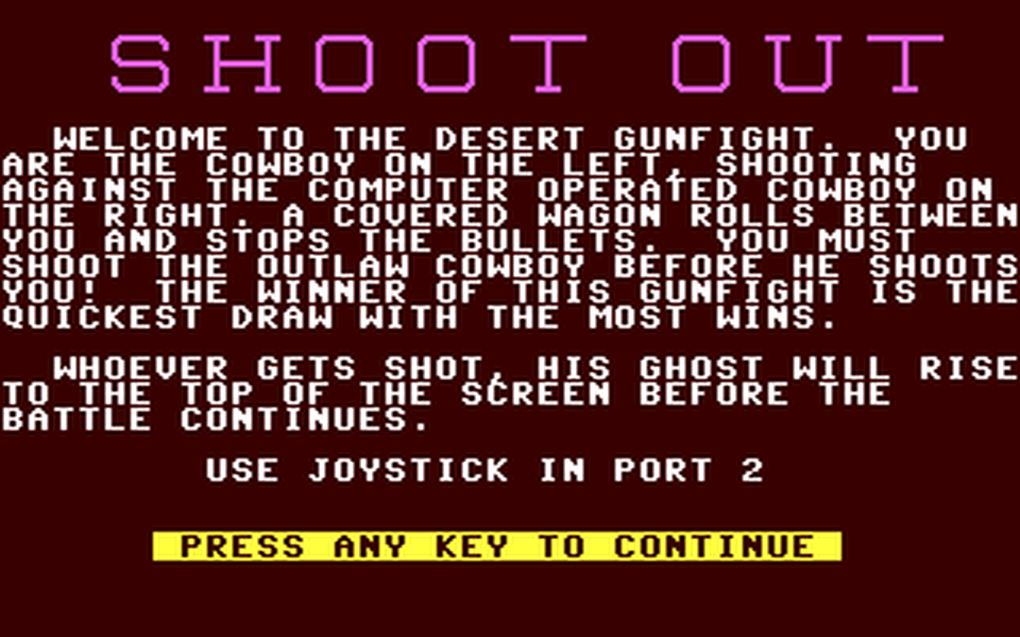 C64 GameBase Shoot_Out