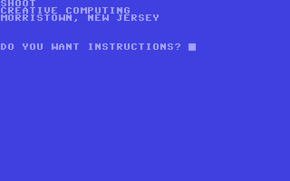C64 GameBase Shoot Creative_Computing 1979