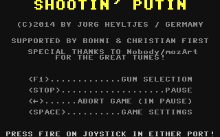 C64 GameBase Shootin'_Putin (Public_Domain) 2014