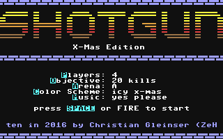 C64 GameBase Shotgun_-_X-Mas_Edition (Public_Domain) 2016