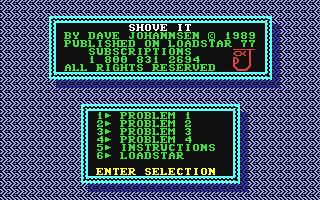 C64 GameBase Shove_It Loadstar/Softdisk_Publishing,_Inc. 1990