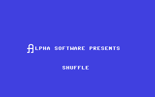 C64 GameBase Shuffle Alpha_Software_Ltd. 1986
