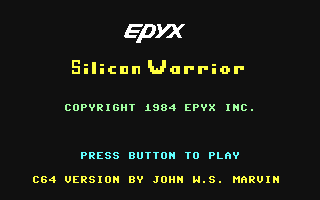 C64 GameBase Silicon_Warrior Epyx 1984