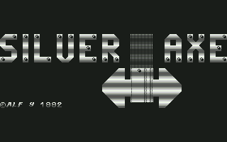 C64 GameBase Silver_Axe (Created_with_SEUCK) 1992