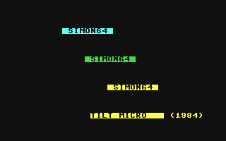 C64 GameBase Simon64 Tilt-micro-jeux/Editions_Mondiales_S.A. 1984