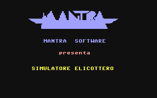 C64 GameBase Simulatore_Elicottero Mantra_Software 1986