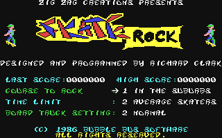 C64 GameBase SkateRock Bubble_Bus 1986