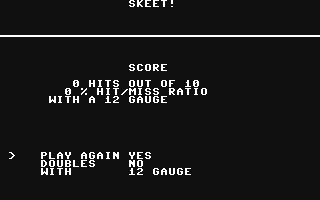 C64 GameBase Skeet! Keypunch_Software 1987