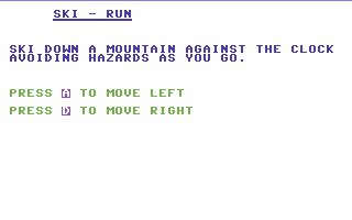 C64 GameBase Ski-Run Boom_Software 1984