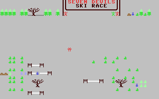C64 GameBase Ski_-_The_Seven_Devils_Ski_Race CW_Communications,_Inc./RUN 1985