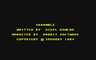 C64 GameBase Skramble Rabbit_Software 1984