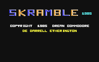 C64 GameBase Skramble Drean_Commodore 1985
