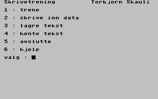 C64 GameBase Skrivetrening Computerworld_Danmark_AS/RUN 1985