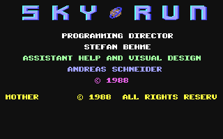 C64 GameBase Sky-Run Markt_&_Technik/64'er 1989