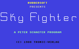 C64 GameBase Sky_Fighter Tronic_Verlag_GmbH/Compute_mit 1988