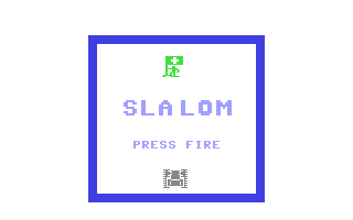 C64 GameBase Slalom Robtek_Ltd. 1986