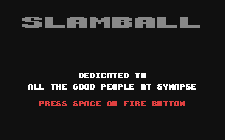 C64 GameBase Slamball Synapse_Software 1984