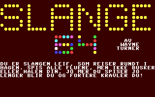 C64 GameBase Slange_64 Datacompaniet/64_Tape_Computing 1984
