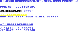 C64 GameBase Sleuth COMPUTE!_Publications,_Inc./COMPUTE!'s_Gazette 1985