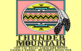C64 GameBase Slot_Car_Racer Thunder_Mountain 1985