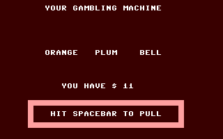 C64 GameBase Slot_Machine_Version_I Timeworks,_Inc. 1983