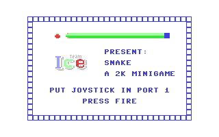 C64 GameBase Snake_2K (Public_Domain) 2001