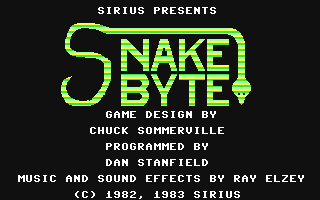 C64 GameBase Snake_Byte Sirius_Software 1983