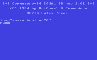 C64 GameBase Snake_Hunt Computerworld_Danmark_AS/RUN 1985