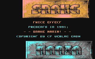 C64 GameBase Snake_Mania CP_Verlag/Game_On 1991
