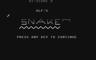C64 GameBase Snake SYS_Public_Domain 1990