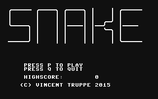 C64 GameBase Snake (Public_Domain) 2016