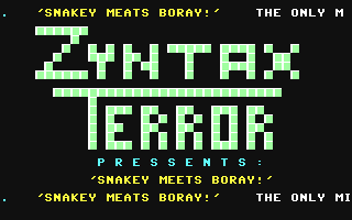 C64 GameBase Snakey_Meets_Boray (Public_Domain)