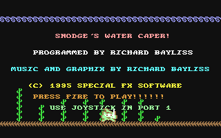 C64 GameBase Snodge's_Water_Caper Binary_Zone_PD 1995
