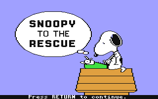 C64 GameBase Snoopy_to_the_Rescue Random_House,_Inc. 1984