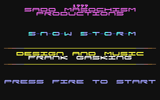 C64 GameBase Snowstorm (Public_Domain) 1999