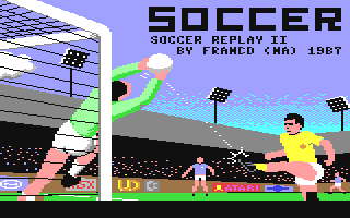 C64 GameBase Soccer_Replay_II (Not_Published) 1987