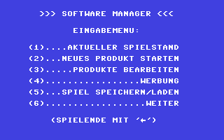 C64 GameBase Software_Manager CW-Publikationen_Verlags_GmbH/RUN 1987