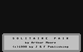 C64 GameBase Solitaire_Pair Loadstar/J_&_F_Publishing,_Inc. 1998