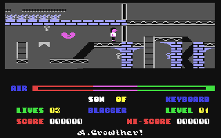 C64 GameBase Son_of_Blagger Alligata_Software 1984