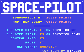 C64 GameBase Space-Pilot Kingsoft 1983